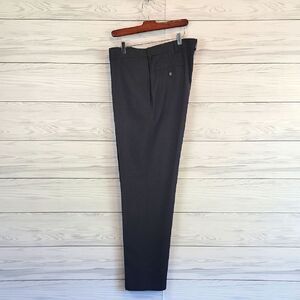 Haggar Mens Grey Trousers Dress Pants Size 38"X34"